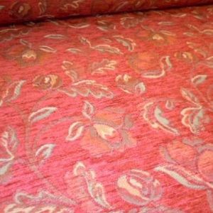 4 YDS Chenille Upholstery Fabric Candace color Clay